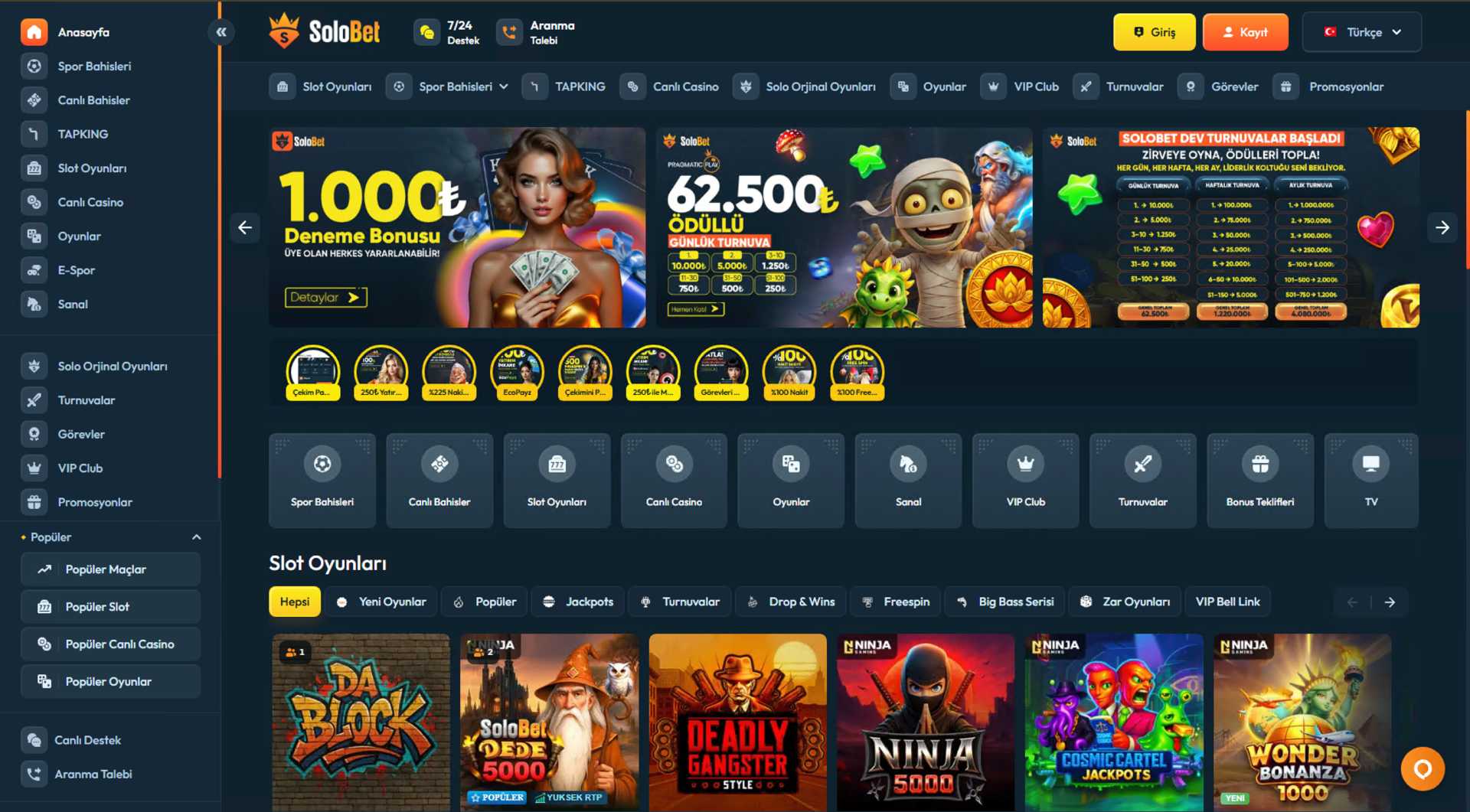 Giriş Yap, Hemen Giriş Yap